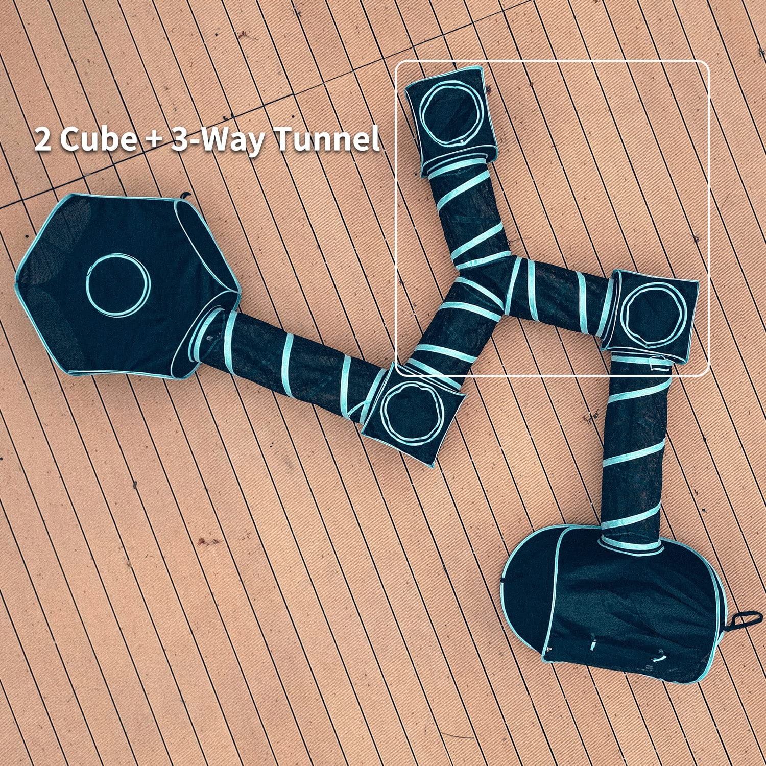 Cat Cube and 3-Way Tunnel Play Set: image 4