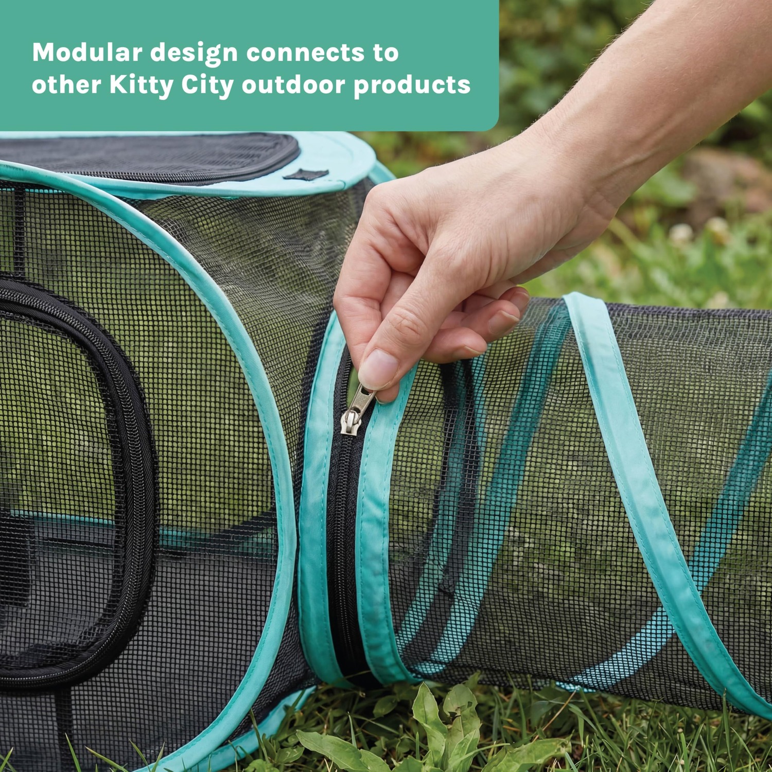 Kitty City Outdoor Cat Tunnel 3 Metre Play Run: image 6